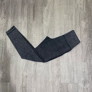 Gray Cutout Leggings